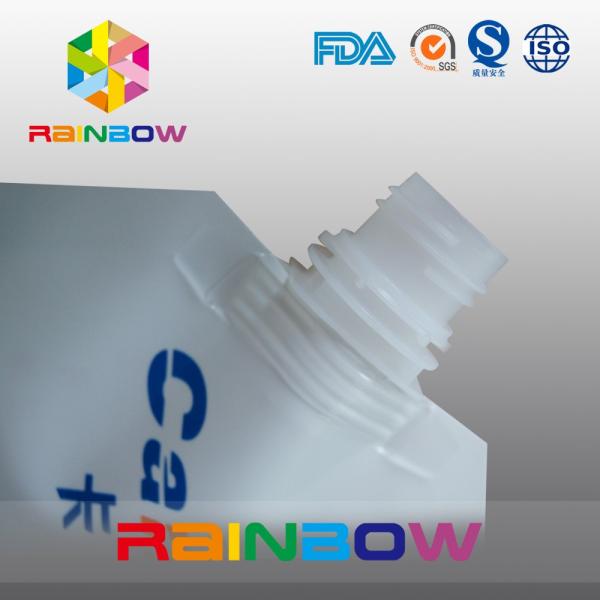 Красный стоьте вверх мешок Spout упаковывая с верхним Spout, жидкостными мешками Spout