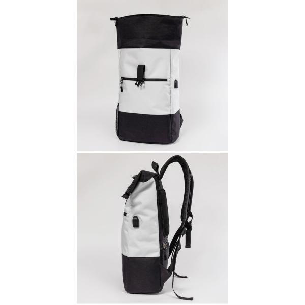 Stylish BSCI Travel Laptop Backpack Rpet Anti Theft Usb Charging Backpack