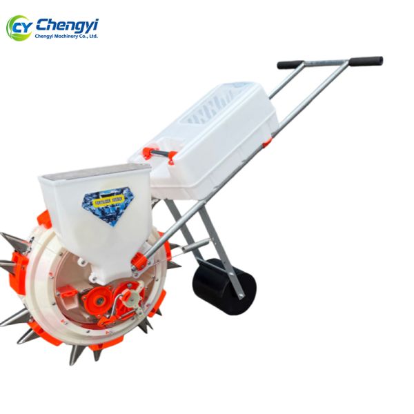 Manual Seeder Machine With Fertilizing Portable Farm Planting Equipment