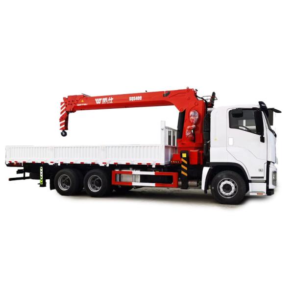 Isuzu 12ton 16ton Pickup Truck Mounted Crane with Telescoping Boom 19.5M Span 6*4