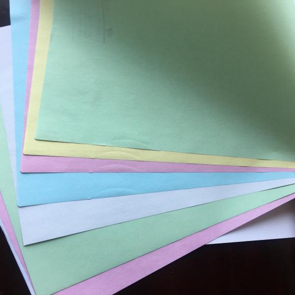 48-80gsm Virgin Wood Pulp Colour Carbonless Paper for Paper Roll Manufacturing