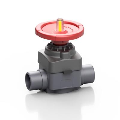 Leak Proof Practical PVC Relief Valve , Anti Corrosion PTFE Diaphragm Valve