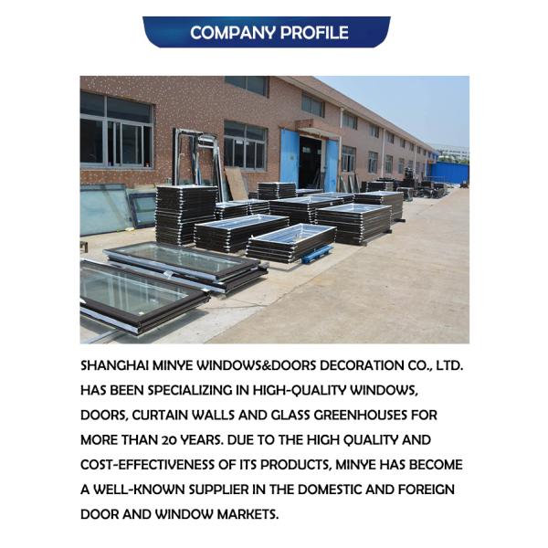 Energy Saving Waterproof Aluminum Sliding Window with Security Stays and Grille Design