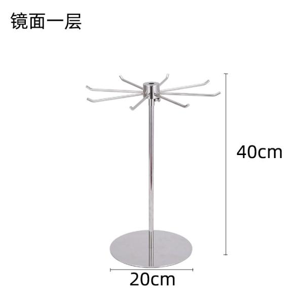 Acero inoxidable 360 piezas de metal giratorio collares piezas de joyería