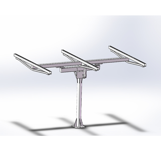 Jimmy New Arrival 1kw 12v 24v DC Motor Sun Power Solar Tracking Controller System With Support Racks