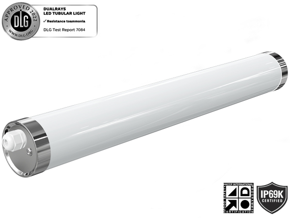 5ft 50W IP69K IK10 LED Tri Proof Light for Harsh Industrial Environments