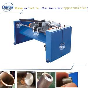 Steel Rods Solid Bar Chamfering Machine Double Head Tube Chamfering Deburring