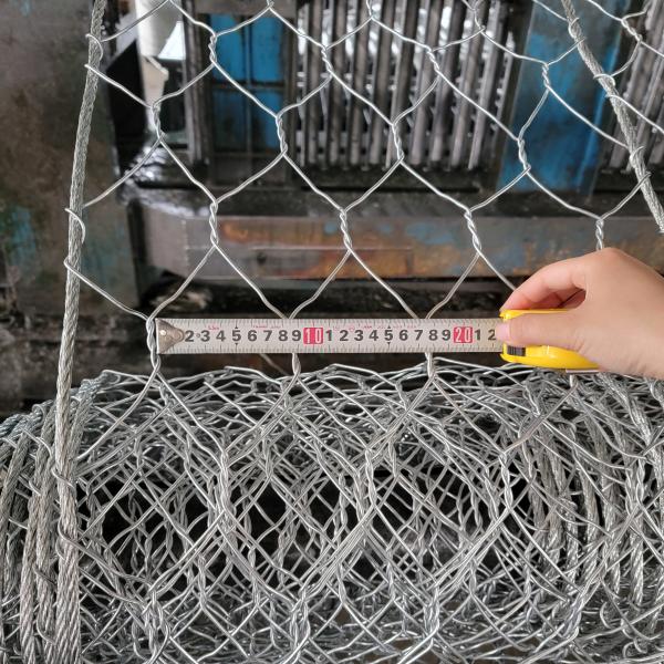 Hold Sea Bank Gabion Basket With Hot-Dipped Galvanized Wire For Corrosion Resistance