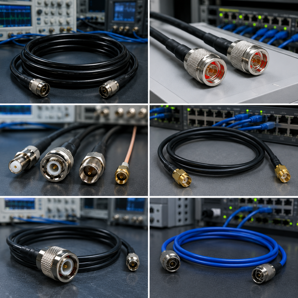 N Type Wire Connector N Pigtails Cable Assembly RF cable connector