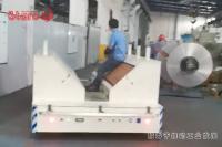 Carruaje de transferencia automático con batería de 30 t Rail de acero para la entrega de barriles