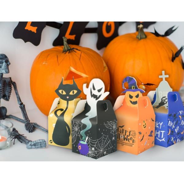 Коробки бумаги пищевого контейнера конфеты шоколада хеллоуина призрака упаковывая 27g