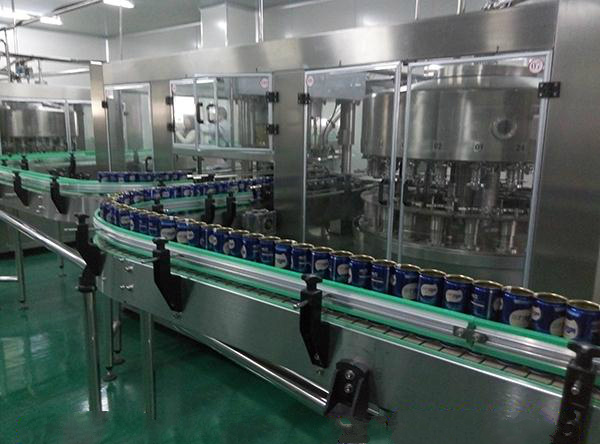 Carbonated Beverage Production Line , Aluminum Cans Beverage Making Equipment