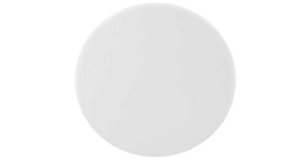White Kitchen Round Dinning Room Tables Heat Transferred Wood Grain Film