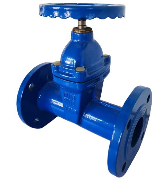 DN200 8 Inch Non Rising Stem Resilient Seated Ductile Iron Handwheel Flanged Gate Valve