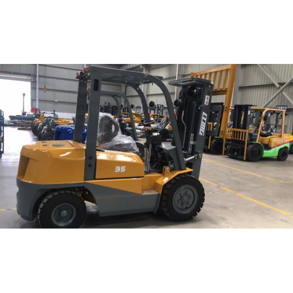 LTMG 3.5 ton diesel forklift truck with mechanical transmission and cabin