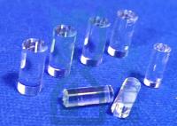 Guide Rod léger en verre en verre clair adapté aux besoins du client de Rod High Precision Optical Quartz de quartz fondu de diamètre