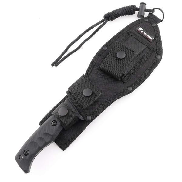 7.8in 56HRC Carbon Steel Machete G10 Hunting