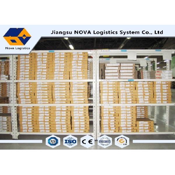 Racking claro da pálete do armazém do dever, arquivar industrial do armazenamento do metal