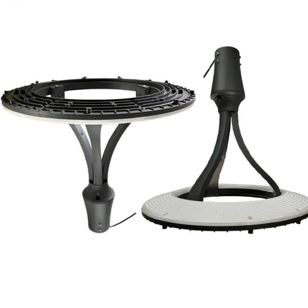 O jardim conduzido exterior decorativo polo ilumina IP65 520x520x535MM 4.3KG