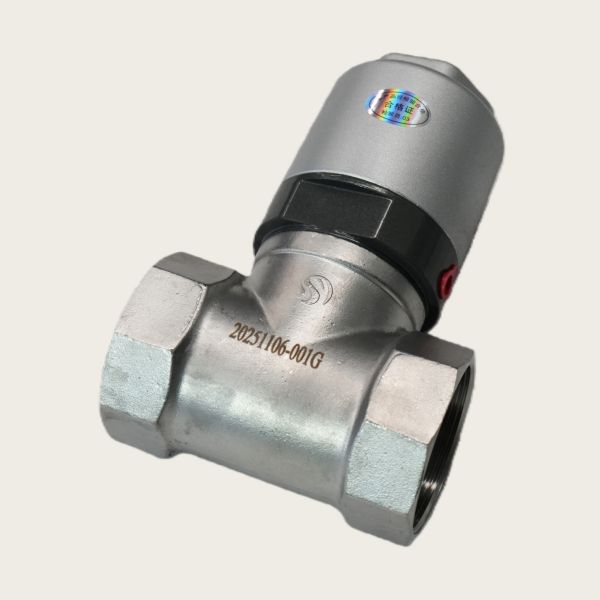 Stainless Steel DN50 Pneumatic Water & Cut-off Ball Valve