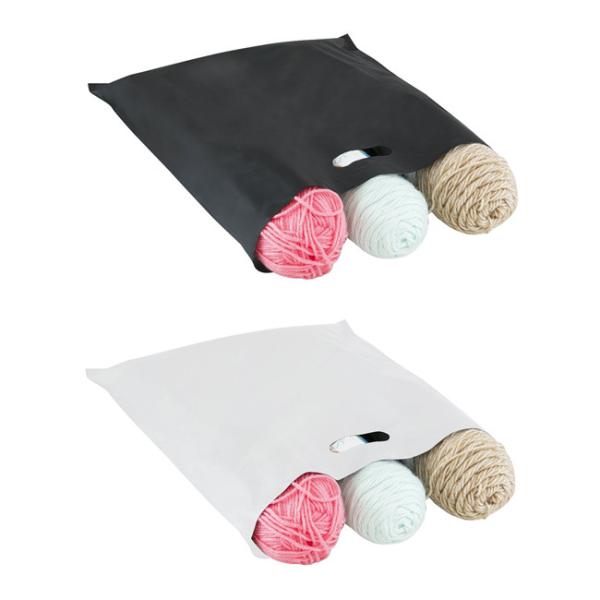 Gravure Printing 2.35mils Plastic Merchandise Bags LDPE With Handles