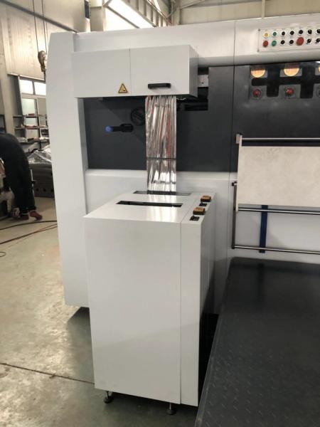 Highly Efficient Hot Foil Stamping Unit 34KW Heating Plate Zone Power