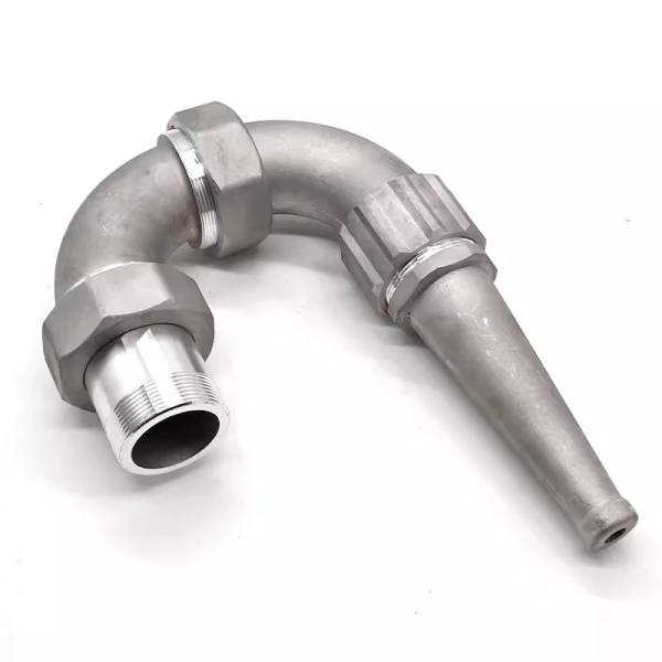 Three Cornered Water Truck Fan Spray Heads Fireproof Anti Clogging Structure