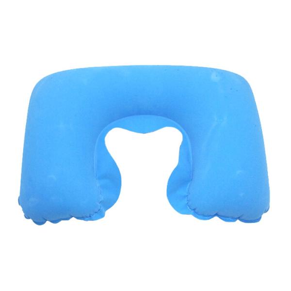 44 * 27cm Waterproof Inflatable Travel Neck Pillow For Camping / Outdoor
