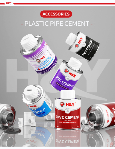 Professional PVC Solvent Cement for Safe and Stable Pipe Connection, Excellent