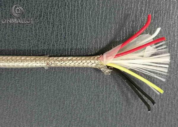 Cabo de par termoelétrico da RTD PT100 com IEC de aço inoxidável/de FEP Kapton do cabo do ANSI