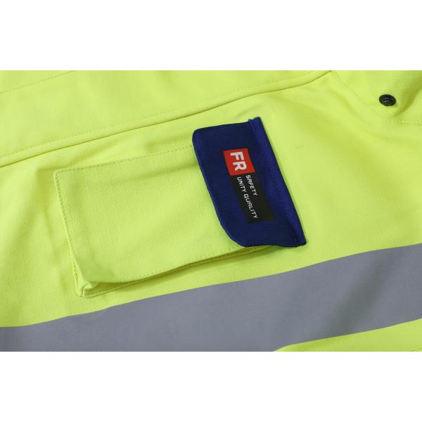Пальто оффшорного Workwear доказательства дождя Hivis электрическое предотвращая