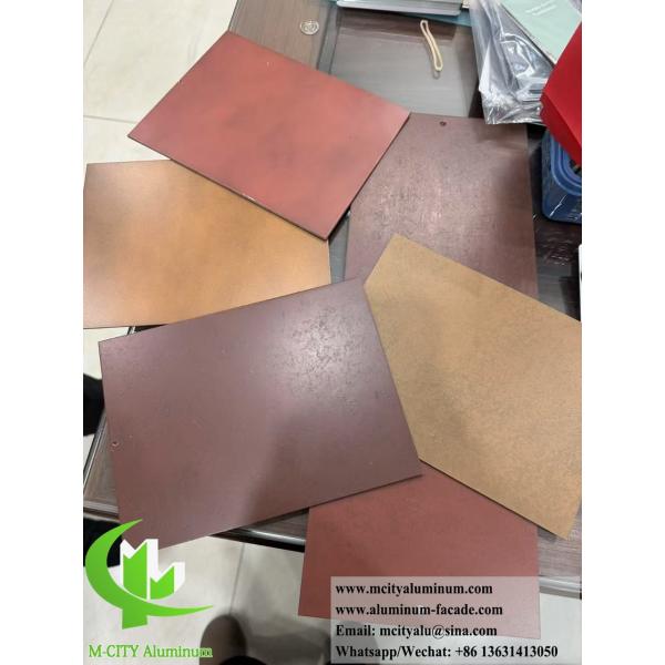 Écran métallique découpé au laser avec motif en aluminium 10 mm