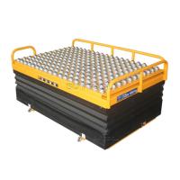 Table élévatrice stationnaire de boule de roulement 300kg 350kg avec le bruit intégré vers le haut du Tableau de transfert de boule