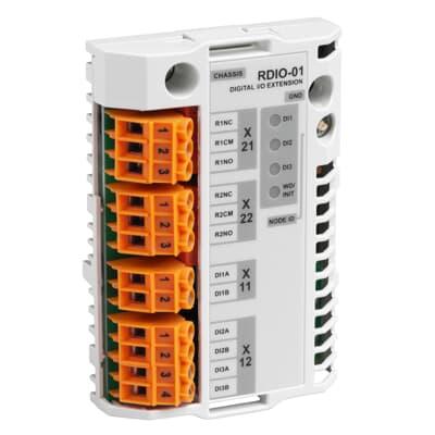 ABB RDIO-01 Digital j'extension d'O ai isolé l'approvisionnement de puissance d'entrée de Digital
