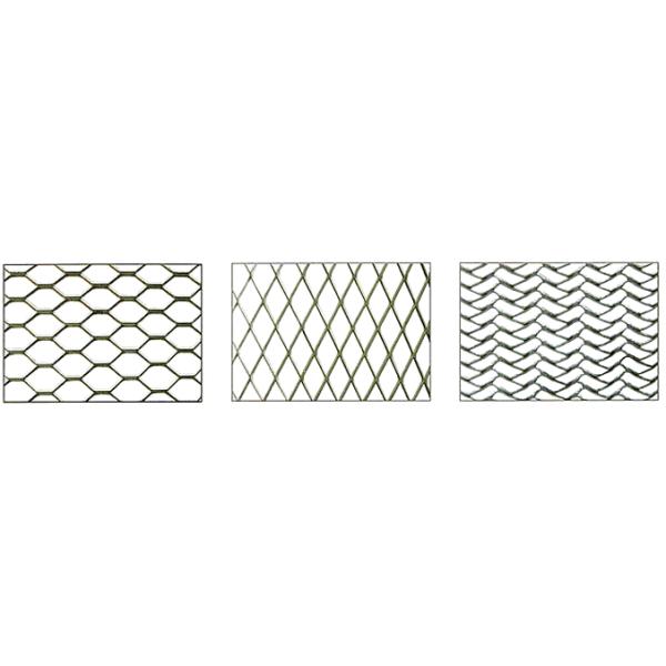 Decorative Building Wall 0.5mm Perforated Aluminum Expanded Metal Mesh