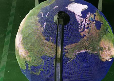 Flexible LED Ball Screen Indoor P1.9 RGB Full Color SMD Globe 0.5m Diameter High Definition