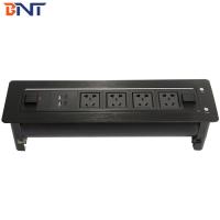 Le débouché fait sur commande de Tableau de conférence, a motorisé Flip Up Multimedia Desktop Socket