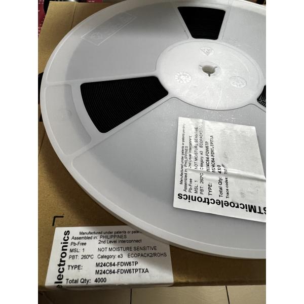 Integrated Circuits (ICs) Electronic Components   M24C64-FDW6TP  from STMicroelectronics