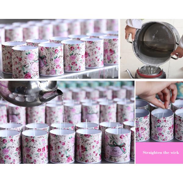 Luxury Tin Scented Candle Handmade Jar Candles