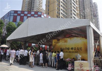 15x25M Clear Span Outdoor Party Tents , Metal Frame Rain Proof Tent For Outside Party