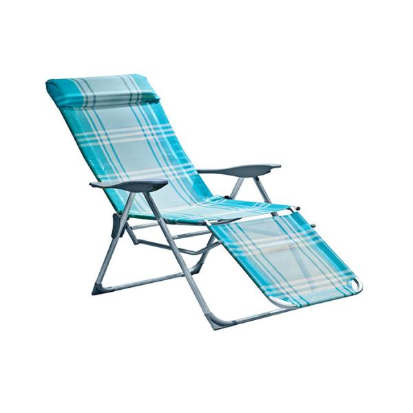Lightweight Outdoor Foldable Chair Textilene Patio Chairs Rust Proof