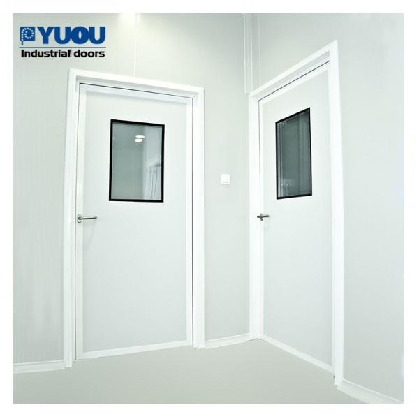 Lab Blue Automatic Steel Door Medical Side EPDM 0.8mm Sheet Operating