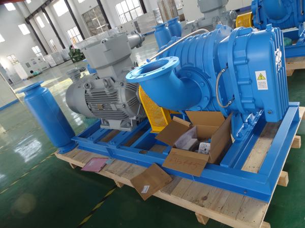 DN40 0.42-1.42 M³/min Soufflante Roots en acier inoxydable pour gaz spéciaux