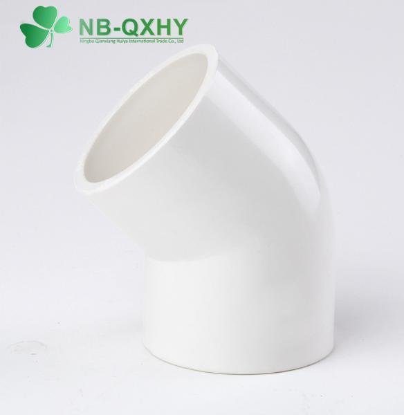 PVC Plastic BS Standard Male Thread CPVC UPVC Drainpipe Water White Pipe for Drainage