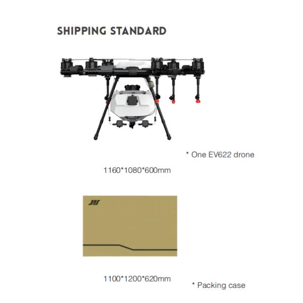 EV6 Axis Series Drones agrícolas 10KG 16KG 22KG carga