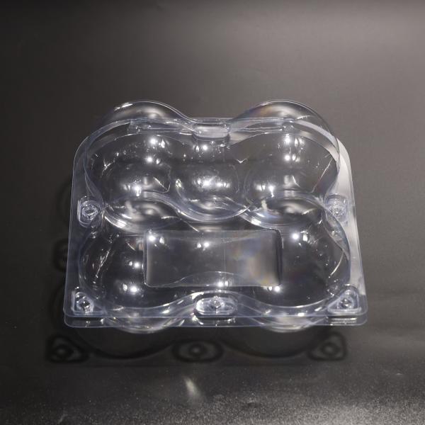 Clear Disposable Square Plastic Food Box PET Food Storage Container For Kitchen Storage