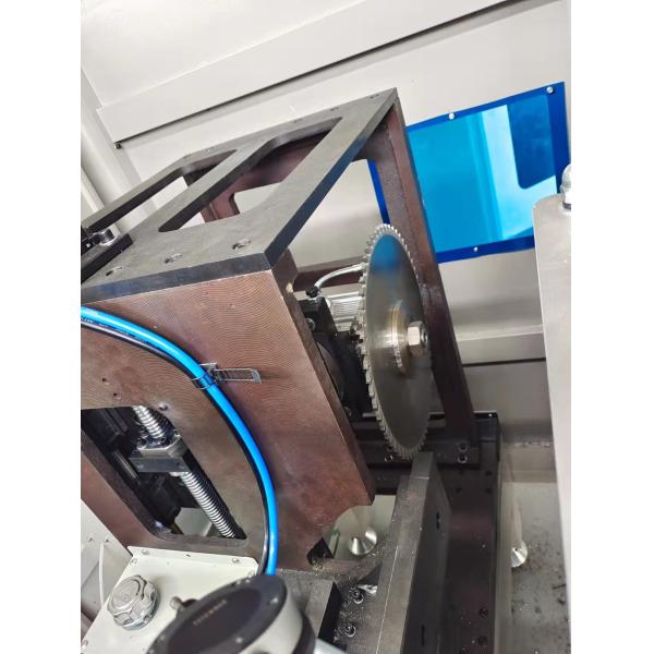 Автоматическая алюминиевая дверь филировальной машины 350mm конца алюминиевая делая машину