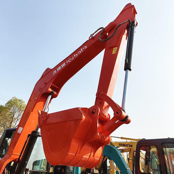 KX183 Used Kubota Excavators Small Size 48kw Rated Power 0.31m3 Bucket Capacity