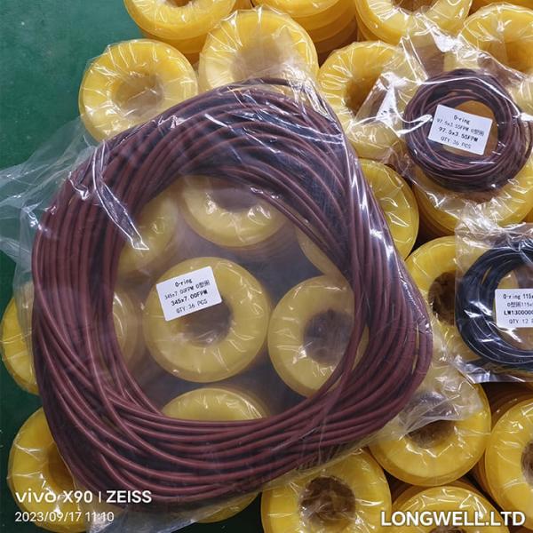 Lightweight O Ring 125×7 Mud Pump Spare Parts Flexible Mud Pump Accessories