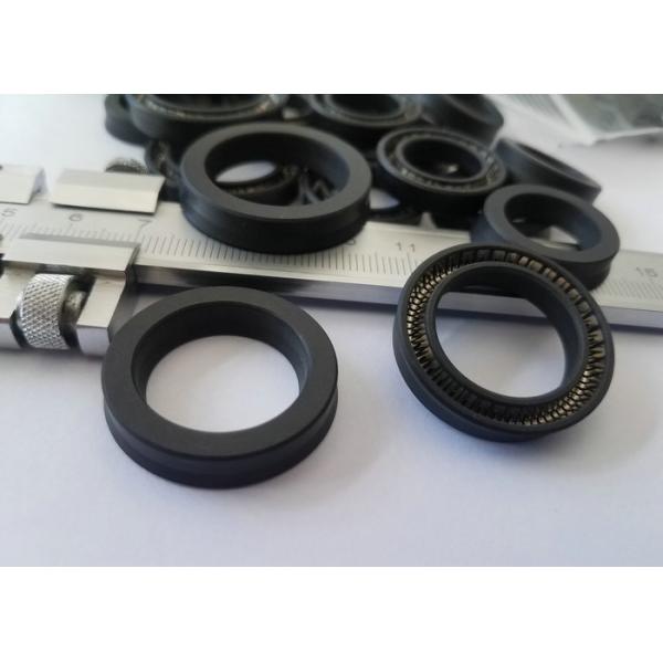 White or Black PTFE Oil Seal with SS304 or SS316 Insert Spring in Standard Size